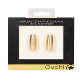 Shots Toys Sensual Cylinder Magnetic Nipple Clamps Nipple and Clit Clamps